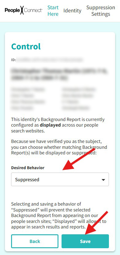 how to opt-out of truthfinder -suppress your data