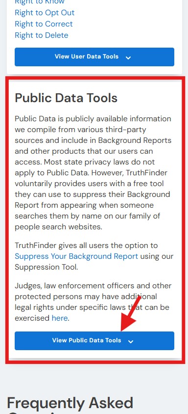 how to opt-out of truthfinder - data privacy center